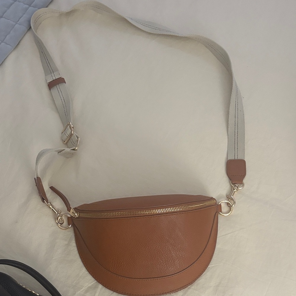 Universal threads Brown faux Leather Crossbody Bag